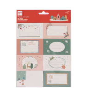 ETIQ.REG.BOLSA APLI NAVIDAD ARBOL 2h