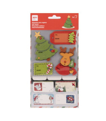 ETIQ.REG.BOLSA APLI NAVIDAD SOFT 2h