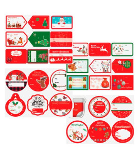 ETIQ.REG.BOLSA DOHE NAVIDAD 4h 30ud