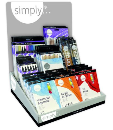 EXPOSITOR DALER ROWNEY SIMPLY SURT.25