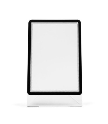 EXPOSITOR SOBR. L A4 VERTICAL CRISTAL