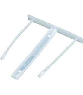 FASTENER FELLOWES PLAST. CLIP 85mm C/100