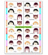 FICHAS  KLUGER EXPRESIONES FACIALES P/5