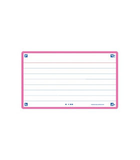 FICHAS OXFORD FLASH 75x125 HZ. FUCSIA (3