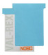 FICHAS T NOBO TAMAÑO 3 AZUL CL. EST.100