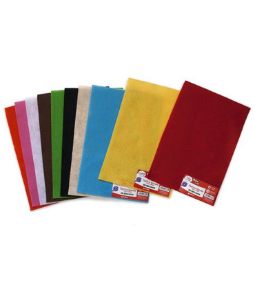 FIELTRO FIXO KIDS 170g 20x30 AMAR. B/10