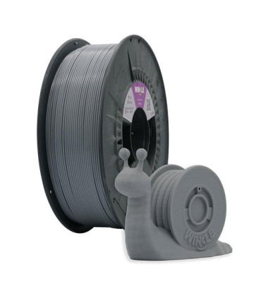FILAMENTO WINKLE PLA 1.75 1KG. GRIS CENI