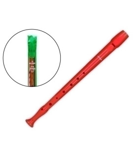 FLAUTAS HOHNER PLASTICO LISA 9508 ROJA