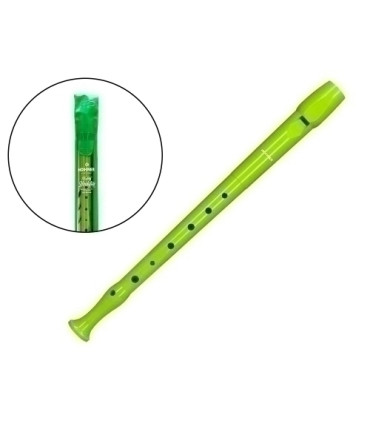 FLAUTAS HOHNER PLASTICO LISA 9508 VERDE