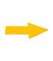 FLECHA ADHESIVA SUELO 5x20 AMARILLO B/10