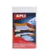 FUNDA ADHESIVA APLI  25x75 ETIQ. P/12