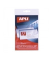 FUNDA ADHESIVA APLI  60x105 TARJ. P/