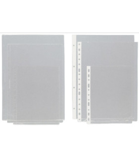 FUNDA PLANOS GRAF.PVC A4 4 TAL. P/100