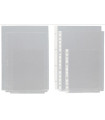 FUNDA PLANOS GRAF.PVC A4 4 TAL. P/100