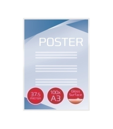FUNDA PLASTIF. GBC A3 75µ P/200