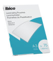 FUNDA PLASTIF. IBICO A3 75µ P/100