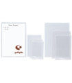 FUNDA CARNET GRAF.PVC 150µ 4º P/50