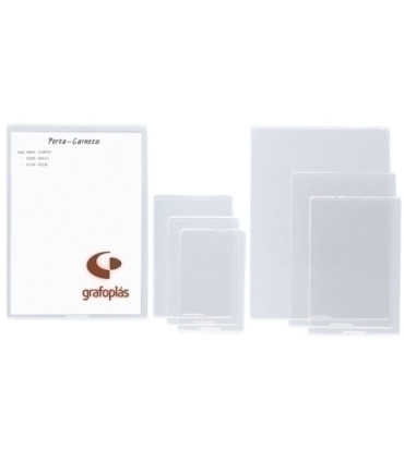 FUNDA CARNET GRAF.PVC 200µ RB. A4 P/75