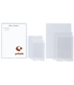 FUNDA CARNET GRAF.PVC 200µ RB. Fº P/75