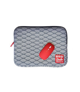 FUNDA PORTATIL SMILE SLEEVE 13  SEIGAIHA