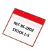 FUNDA TARIFOLD NEODIMIO A5 HZ. ROJO C/5