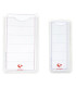 FUNDA TARJ. GRAF.VISOR ADHE. INCOL. P/10