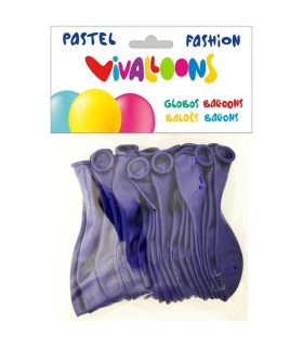 GLOBO FASHION PASTEL AZUL MARINO B. 20