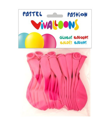 GLOBO FASHION PASTEL FUCSIA BOLSA 20