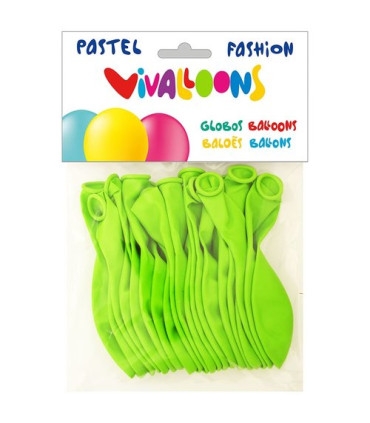 GLOBO FASHION PASTEL VERPISTACHO B. 20