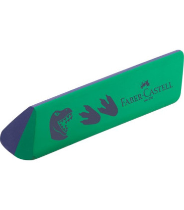 GOMA BORRAR FABER DINOSAURIO (PVC)