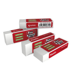 GOMA BORRAR FIXO PLASTIC (ud.)