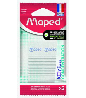 GOMA BORRAR MAPED KIDY LEARN B/2