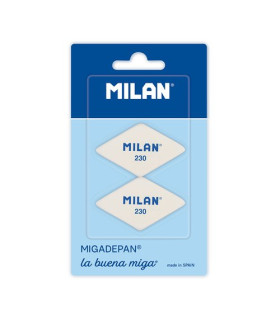 GOMA BORRAR MILAN 230 ROMBO B/2
