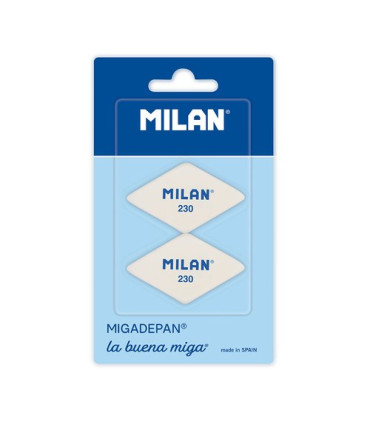 GOMA BORRAR MILAN 230 ROMBO B/2