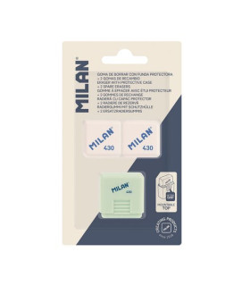 GOMA BORRAR MILAN 430 C/FUNDA B/1