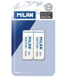 GOMA BORRAR MILAN 620 NATA BLISTER 2