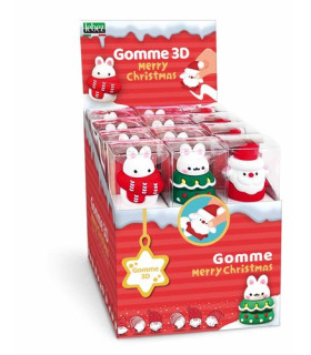 GOMA BORRAR PRYSE NAVIDAD 3D