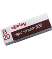 GOMA BORRAR ROTRING LAPIZ B20 Cj.20