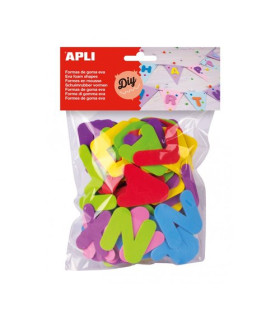 GOMA EVA APLI LETRAS 104 UD.