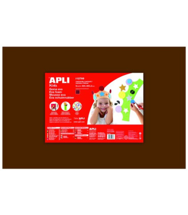 GOMA EVA APLI 40x60 MARRON P/5