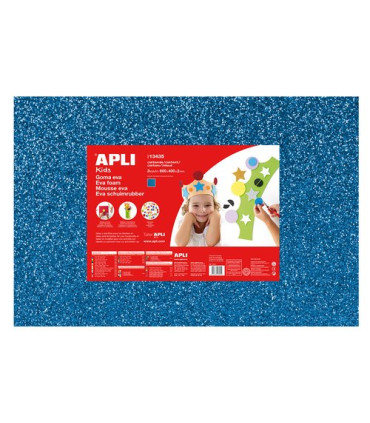 GOMA EVA APLI 40x60 PURPUR. AZ P/3