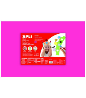 GOMA EVA APLI 40x60 ROSA P/5
