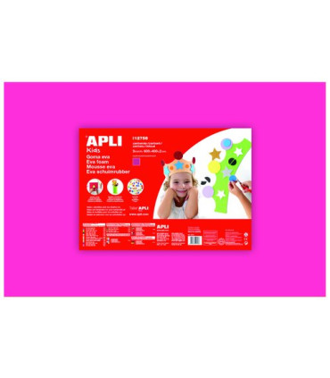 GOMA EVA APLI 40x60 ROSA P/5