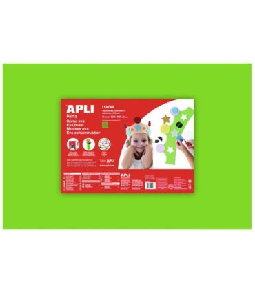 GOMA EVA APLI 40x60 VERDE CLARO P/5