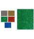 GOMA EVA FIXO 22x30 PURPURINA VERDE P/5