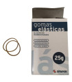 GOMAS ELAST.SPAPER Cj.  25 gr  40 mm