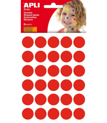 GOMETS APLI (13225) Bl.6h REDON.20 ROJOS