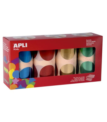 GOMETS APLI (18303)RED. Ø45mm SUR.PACK 4