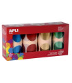 GOMETS APLI (18303)RED. Ø45mm SUR.PACK 4