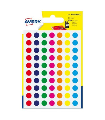 GOMETS AVERY Bl.6h REDONDOS Ø 8 SURT